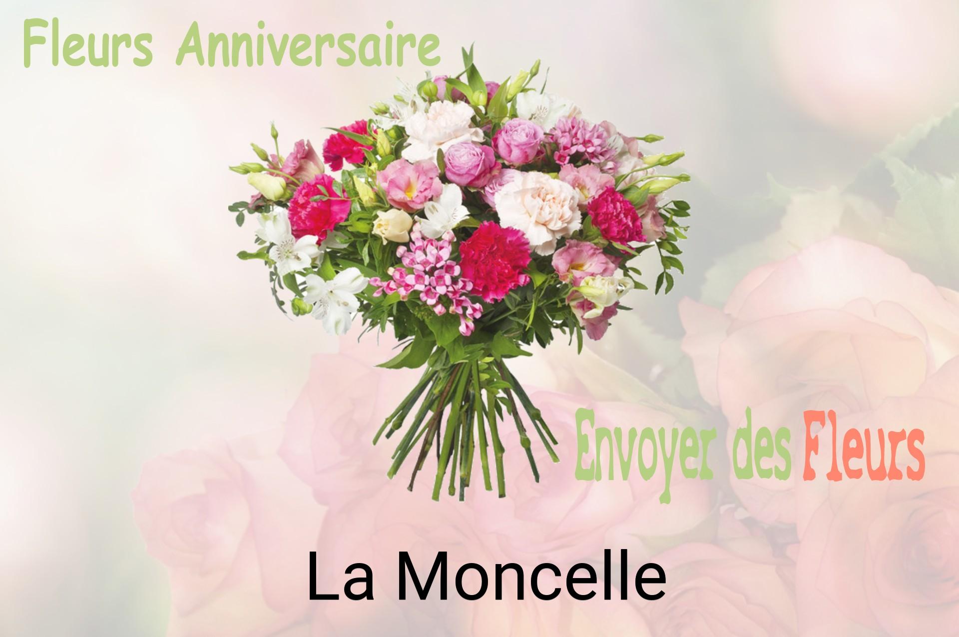 Bouquet de fleurs d’anniversaire livré à La Moncelle